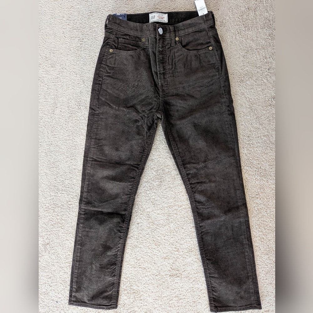 GAP Vintage Slim High Rise Corduroy Pants